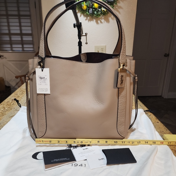 Coach Handbags - NEW COACH HARMONY HOBO STONE